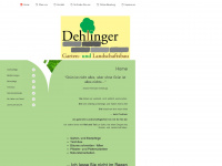 gartenbau-dehlinger.de Webseite Vorschau