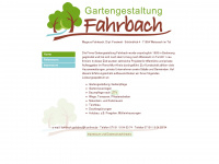 gartenbau-fahrbach.de Webseite Vorschau