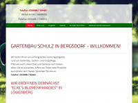 gartenbau-schulz.de Webseite Vorschau