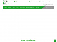 gartenbau-theis.de Webseite Vorschau