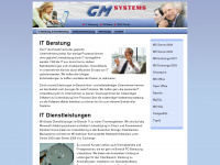 gm-systems.de Webseite Vorschau