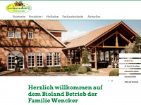 gartenbau-wencker.de Webseite Vorschau