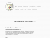 gartenbauverein-badgriesbach.de Webseite Vorschau
