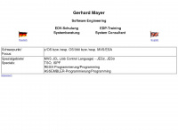 gmayer.de Webseite Vorschau