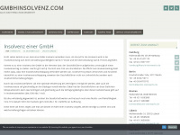 gmbhinsolvenz.com Webseite Vorschau