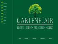 gartenflair.info Webseite Vorschau