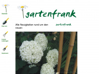 gartenfrank.de Webseite Vorschau