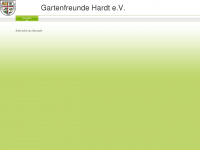 gartenfreundehardt.de Webseite Vorschau