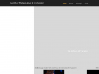 gml-orchester.de Webseite Vorschau