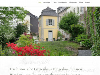 gartenhaus-dingerkus.de Webseite Vorschau