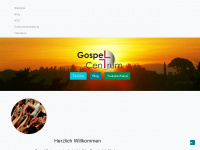 gospelcentrum.de Webseite Vorschau