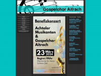 gospelchor-aitrach.de Webseite Vorschau