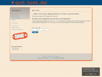 got-lost.de Thumbnail