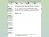 gartennetz-bw.de Webseite Vorschau