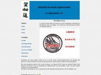 zanshin-do.de Webseite Vorschau
