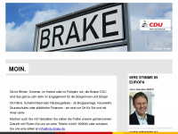 cdu-fraktion-brake.de Webseite Vorschau