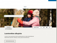luontoon.fi Webseite Vorschau
