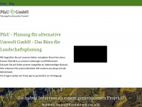 pfau-landschaftsplanung.de Webseite Vorschau