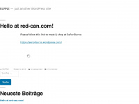 red-can.com Webseite Vorschau