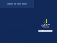 jackdev.net Webseite Vorschau