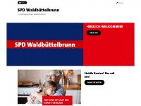 spd-waldbuettelbrunn.de Webseite Vorschau