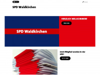 spd-waldkirchen.de Webseite Vorschau