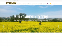 zypernbike.com Webseite Vorschau
