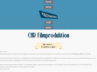 chrfilmproduktion.de Webseite Vorschau