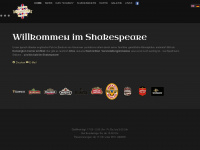 shakespeare-hannover.de Webseite Vorschau