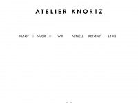 atelier-knortz.de Webseite Vorschau