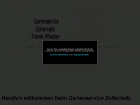 gartenservice-zollernalb.de Webseite Vorschau