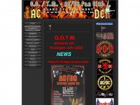 gotm-acdc.com Webseite Vorschau