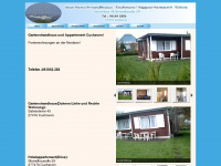 gartenstrandhaus.de Webseite Vorschau