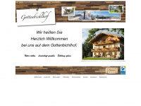 gottenbichlhof.de Webseite Vorschau