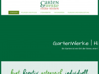 gartenwerke.com Webseite Vorschau