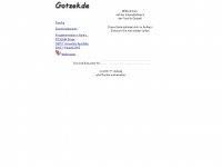 gotzek.de Webseite Vorschau