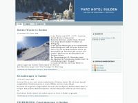 gourmet-hotel-sulden.com Webseite Vorschau