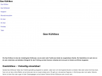 gas-kuehlbox.de Webseite Vorschau