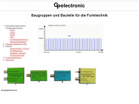 gpelectronic.de Webseite Vorschau
