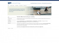 gpo-consulting.com Webseite Vorschau