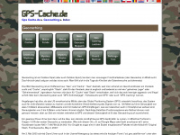 gps-cache.de Webseite Vorschau