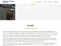 gr-textilagentur.de Webseite Vorschau