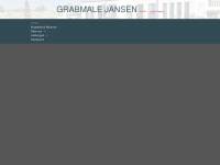 grabmal-jansen.de Webseite Vorschau