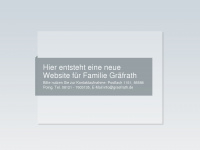 graefrath.de Webseite Vorschau