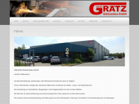 graetz-blech.com Webseite Vorschau