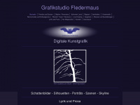 grafikstudio-fledermaus.de Webseite Vorschau