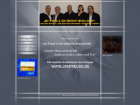 jan-preuss-und-die-geheime-gesellschaft.de Webseite Vorschau