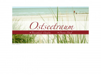 ostsee-traum.com Webseite Vorschau