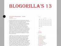 blogorilla.wordpress.com Webseite Vorschau