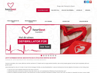 heartbeatfoundation.com Webseite Vorschau